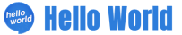 Hello World 产品网站标识